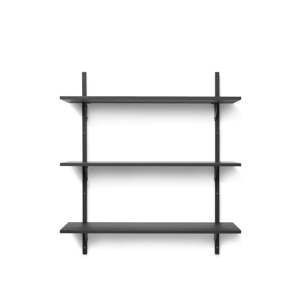 Estantería SECTOR 102x87cm, Roble Negro/Negro - Ferm Living 1103502858