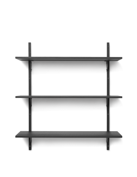 Estantería SECTOR 102x87cm, Roble Negro/Negro - Ferm Living 1103502858