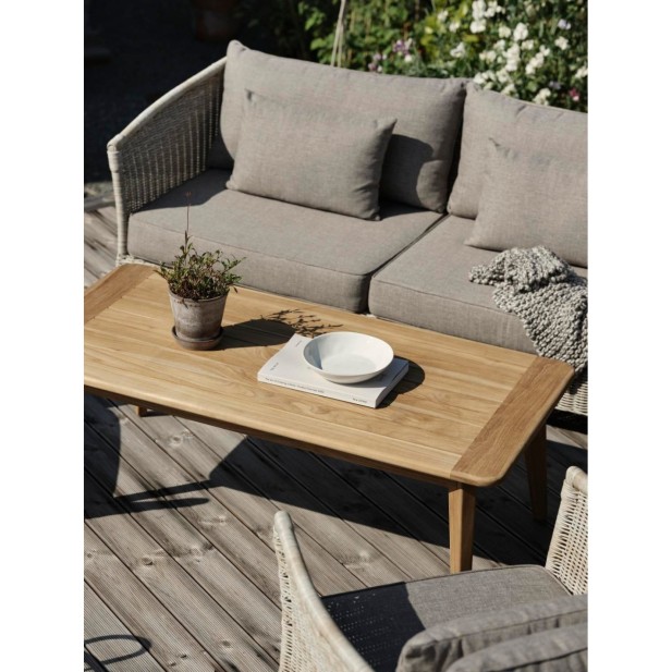 Sofá 3 Plazas Exterior ASTER, Ratán...