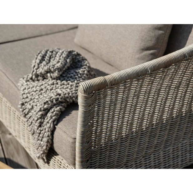 Sofá 3 Plazas Exterior ASTER, Ratán...