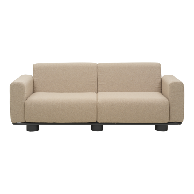 Sofá Exterior 2, Aluminio, Poliéster...