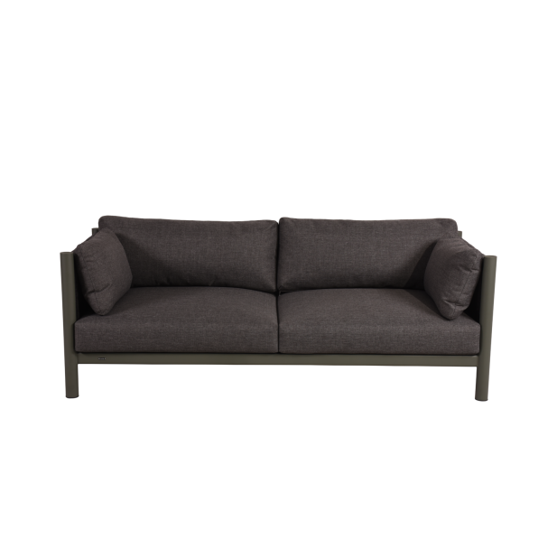 Sofá Exterior 2, Aluminio, Textilene,...