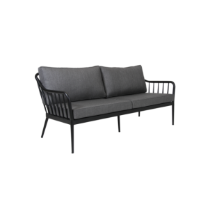 Sofá 3 Plazas Exterior COLEVILLE, Aluminio, Olefina /...