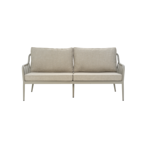 Sofá 3 Plazas Exterior COLEVILLE, Aluminio / Caqui /... 2