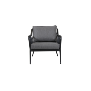 Sillón Exterior COLEVILLE, Aluminio, Olefina / Negro /... 2