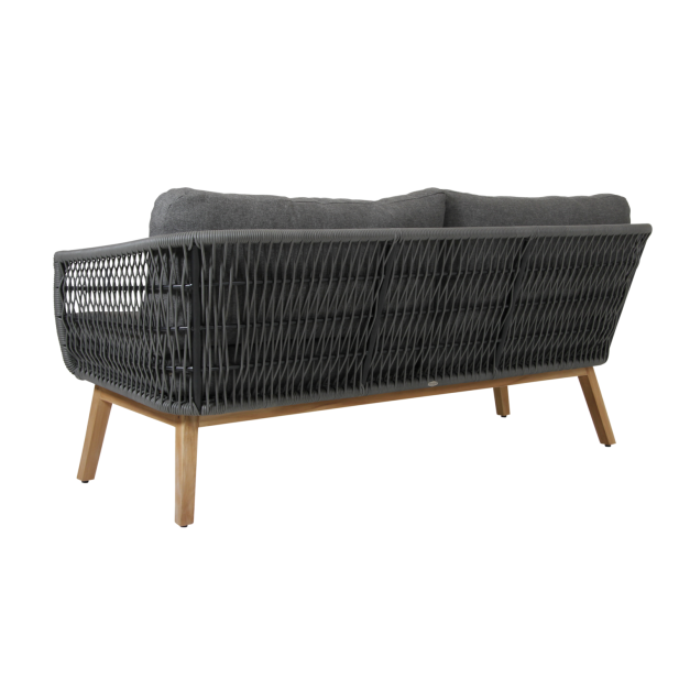 Sofá 3 Plazas Exterior KENTON, Ratán...