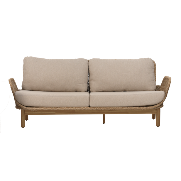 Sofá Exterior 2, Aluminio, Ratán...