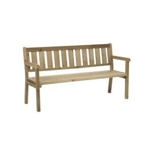 Sofá 3 Plazas Exterior LINDERUD, Madera de Pino / Verde -...