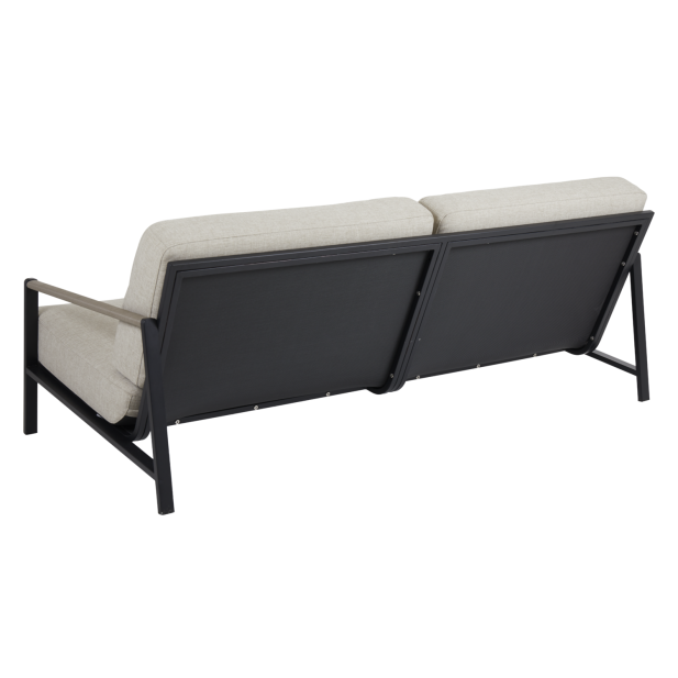 Sofá Exterior 2, Acero Inox, Olefina...