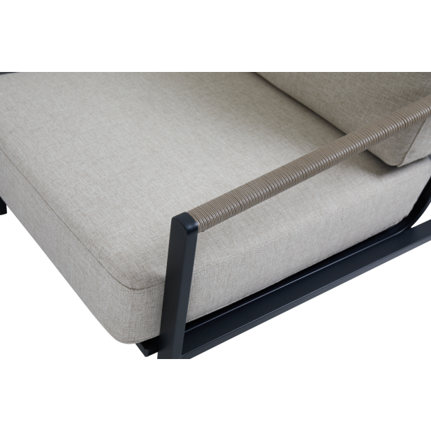 Sillón Exterior LYRA, Acero Inox,...