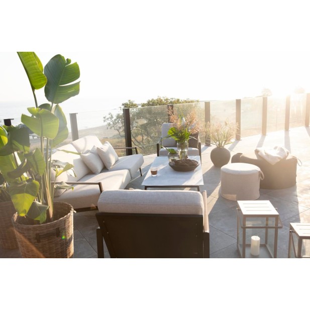 Sillón Exterior LYRA, Acero Inox,...