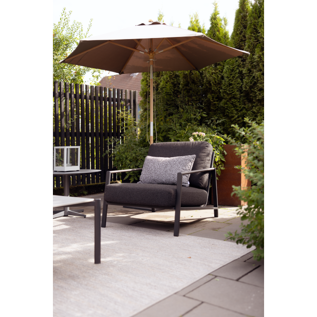 Sillón Exterior LYRA, Acero Inox,...