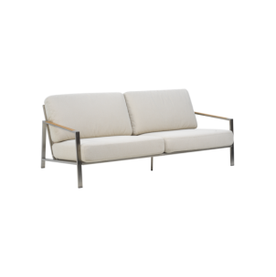 Sofá Exterior 2, Acero Inox, Poliéster Reciclado / 5...