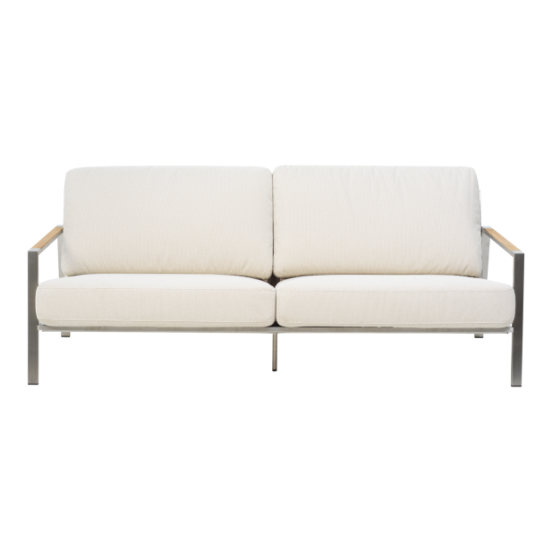 Sofá Exterior 2, Acero Inox,...