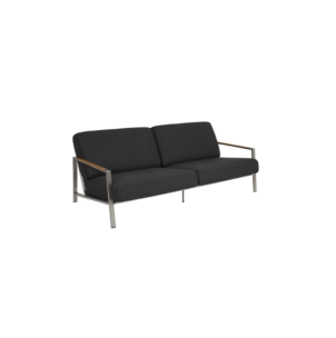 Sofá Exterior 2, Acero Inox, Madera de Teca FSC™ / 5...