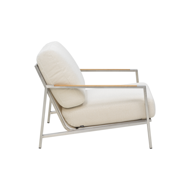 Sillón Exterior NAOS, Acero Inox,...