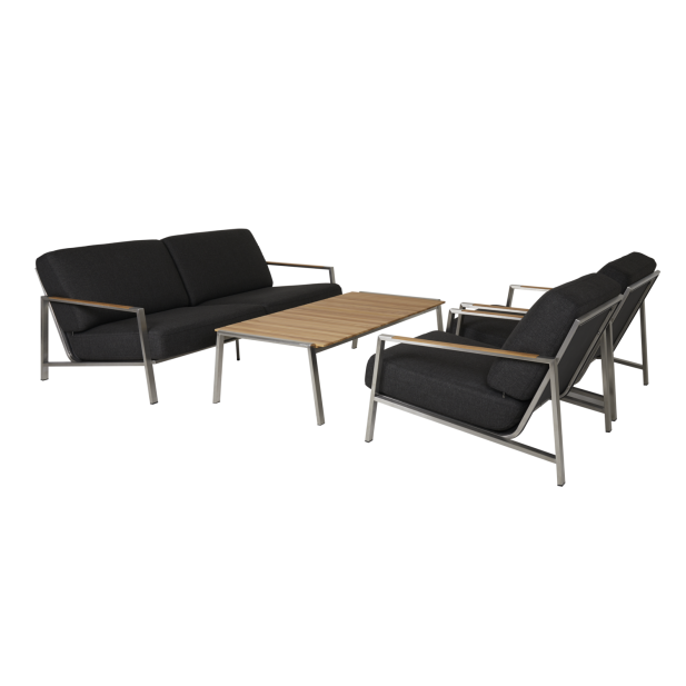 Sillón Exterior NAOS, Acero Inox,...