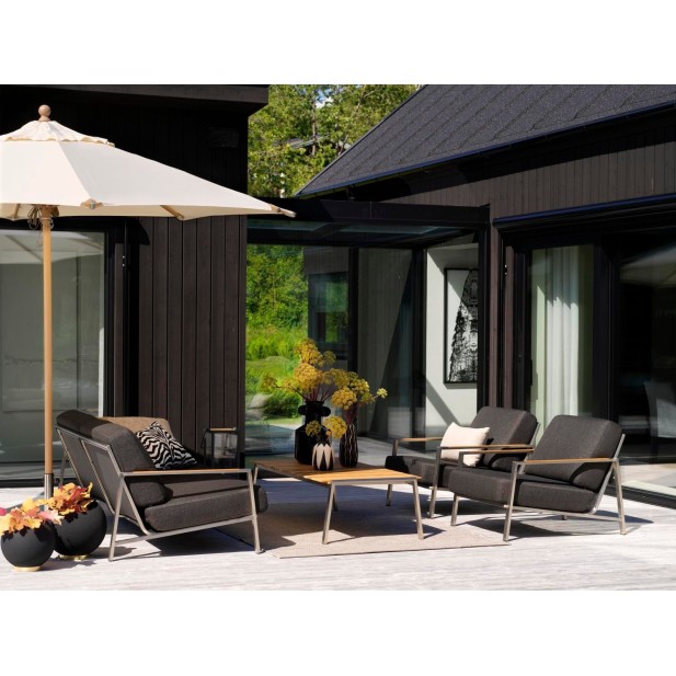 Sillón Exterior NAOS, Acero Inox,...