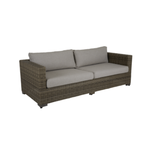 Sofá 3 Plazas Exterior NINJA, Ratán Sintético, Olefina /...