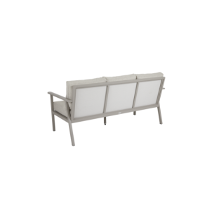 Sofá Alto 3 Plazas Exterior SAMVARO, Aluminio, Textilene... 2