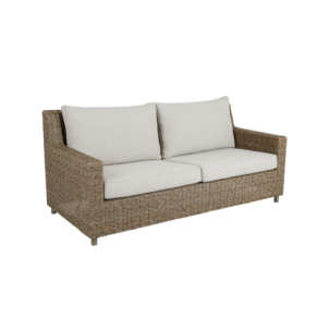 Sofá Exterior 2, Ratán Sintético, Olefina / 5 Plazas...