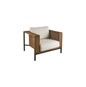 Sillón Exterior SHELL, Aluminio, Ratán Sint, Poliéster...