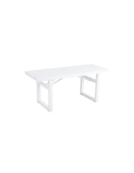 Banco Exterior VEVI, Aluminio / Blanco - Brafab