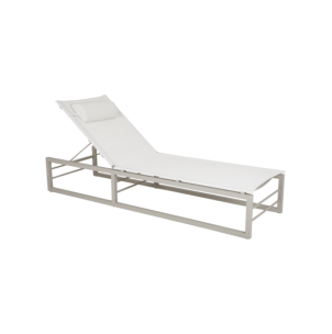 Tumbona Exterior VEVI, Aluminio, Textilene / Caqui /...