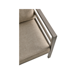 Sofá Esquinero Exterior WELDON 226x226x82 cm, Aluminio,... 2