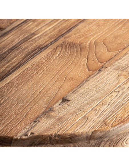 Mesa de Centro LESTANS 60x50 cm, Teca Marrón - Vical