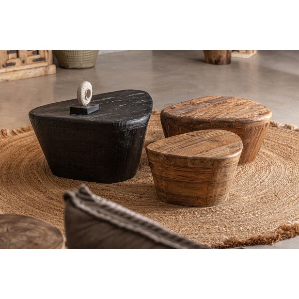 Mesa de Centro LESTANS 70x60 cm, Teca...