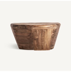 Mesa de Centro LESTANS 70x60 cm, Teca Marrón - Vical; Vackart; 32957