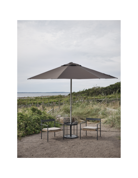 Sombrilla Reclinable ABRIOLA Ø270 cm / Negro - Brafab