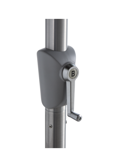 Sombrilla Reclinable ABRIOLA Ø330 cm / Negro - Brafab