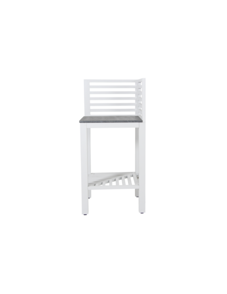 Cocina Exterior BELLAC, Módulo Esquina, Blanco - Brafab