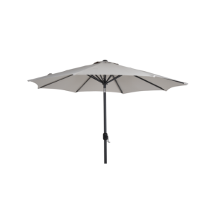 Sombrilla CAMBRE Ø300 cm, Gris Antracita / Caqui - Brafab