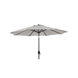 Sombrilla CAMBRE Ø250 cm, Gris Antracita / Caqui - Brafab