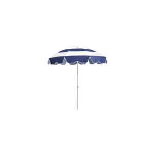 Sombrilla de Playa FOLLINA Ø180 cm, Azul / Blanco - Brafab