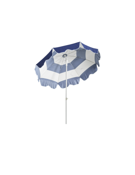 Sombrilla de Playa FOLLINA Ø180 cm, Azul / Blanco - Brafab