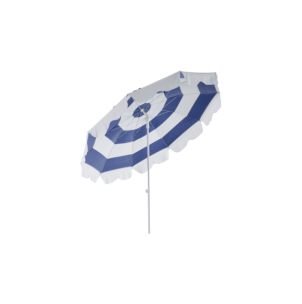 Sombrilla de Playa FOLLINA Ø240 cm, Azul / Blanco - Brafab 2