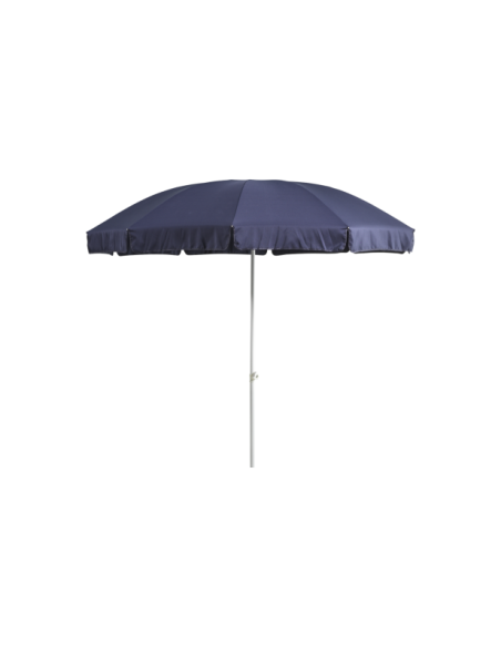 Sombrilla de Playa FOLLINA Ø240 cm, Azul Marino / Blanco - Brafab