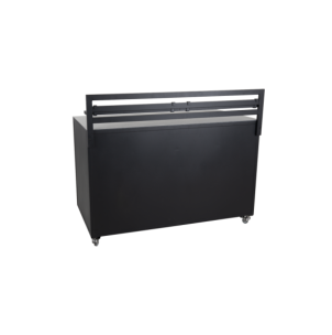 Cocina Exterior FORNAX Encimera Grande, Aluminio / Teca... 2