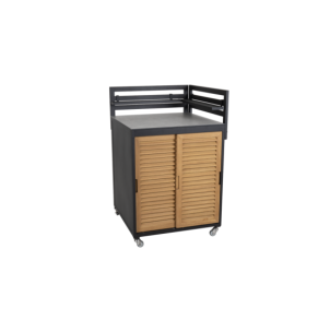 Cocina Exterior FORNAX Módulo Esquina, Aluminio / Teca...