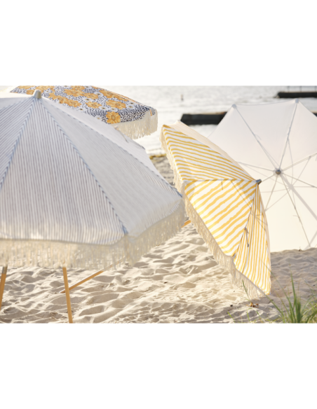 Sombrilla GATSBY 180 cm, Floral / Natural / Amarillo - Brafab