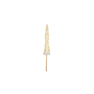 Sombrilla GATSBY 180 cm, A Rayas / Natural / Amarillo -... 2