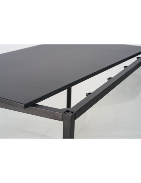 Vitrina Invernadero Ext GROWER GREENS Alto 137 cm, Metal Negro / Natural - Brafab