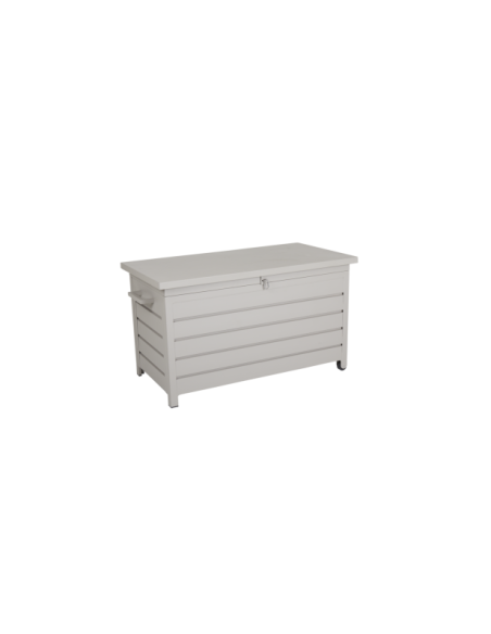 Arcón Exterior GÄSTER Pequeño 107x62 cm, Aluminio Caqui - Brafab