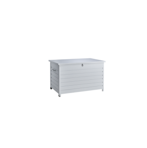 Arcón Exterior GÄSTER Mediano 135x81 cm, Aluminio Blanco...