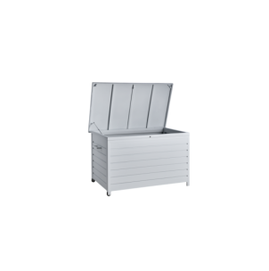 Arcón Exterior GÄSTER Mediano 135x81 cm, Aluminio Blanco... 2