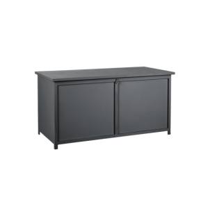 Arcón Exterior HIDE Grande 177x89 cm, Aluminio Gris...